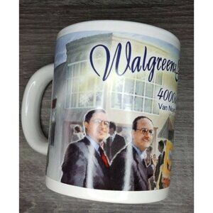 Walgreens Goes Hollywood Coffe Mug - In honor of 4000th Store - 2003 Van Nuys CA